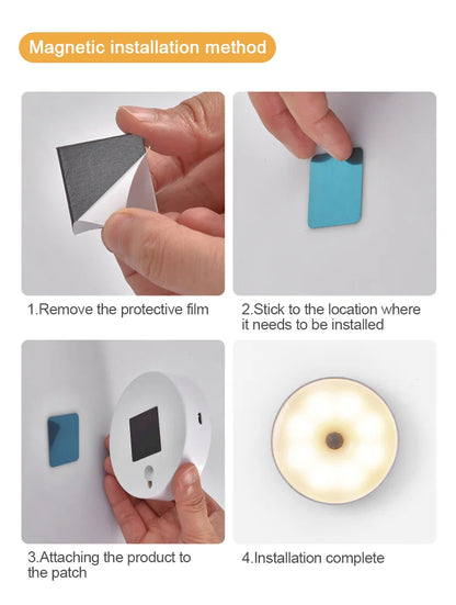 Glow Nest™ Smart Motion Sensor Light "Round"